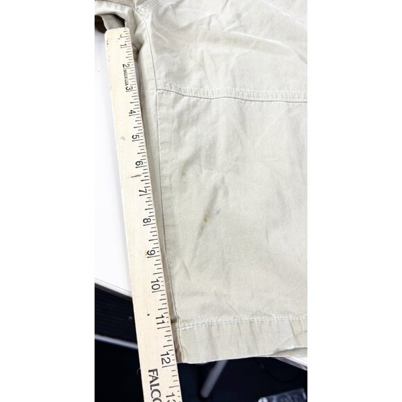 Kuhl Cargo Shorts Men 36 X 12 Tan Patina  Cotton/Nylon Light Hiking Gorpcore GUC - Picture 9 of 10